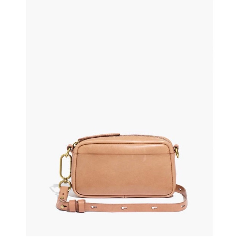 Madewell The Leather Carabiner Mini Crossbody Bag